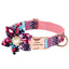 Girl Dog Cute Collar and Leash Sets with Flower - iTalkPet