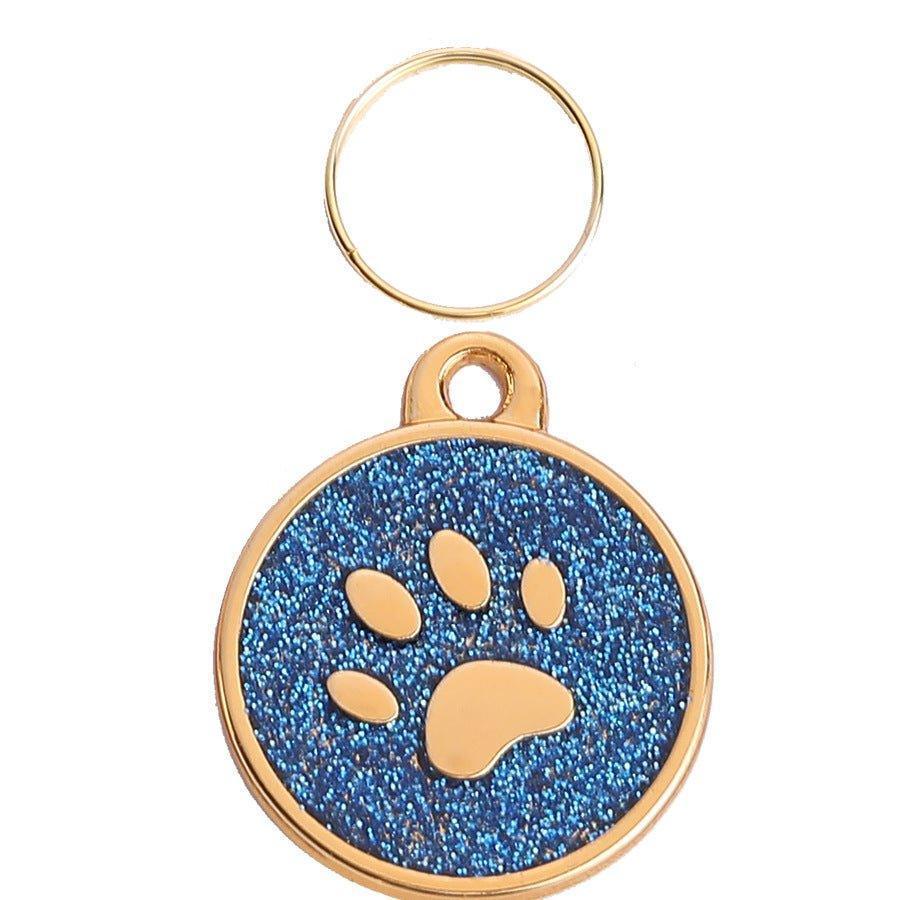 Gold Paw Personalized Pet ID Tag - iTalkPet