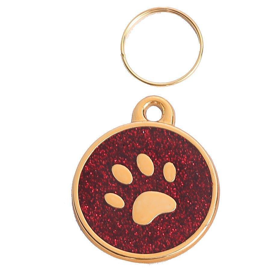 Gold Paw Personalized Pet ID Tag - iTalkPet