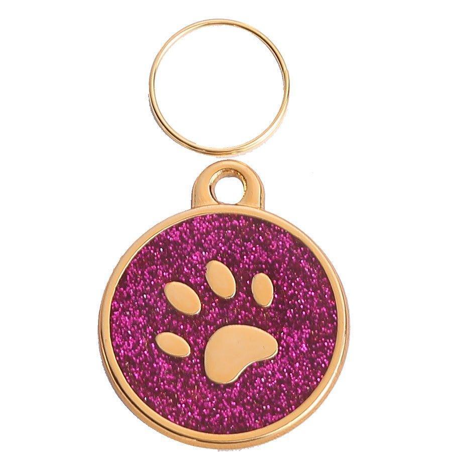 Gold Paw Personalized Pet ID Tag - iTalkPet