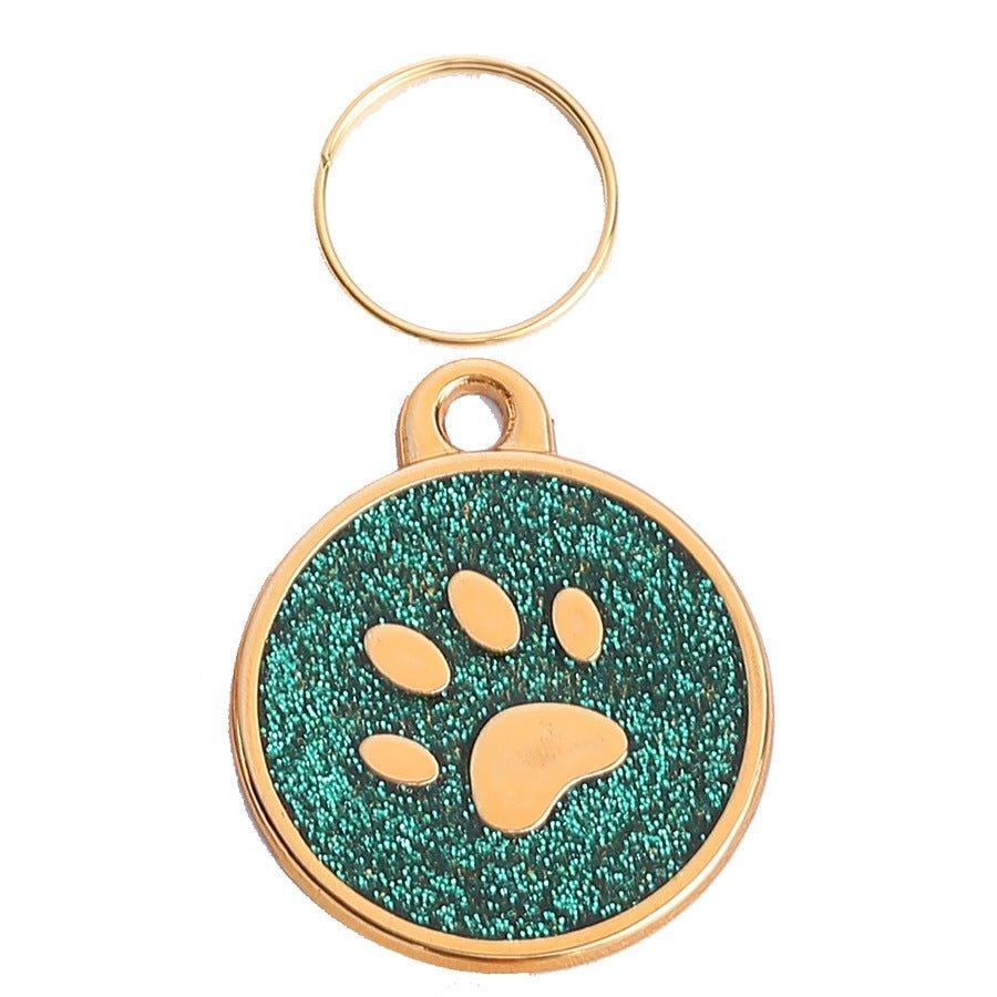 Gold Paw Personalized Pet ID Tag - iTalkPet