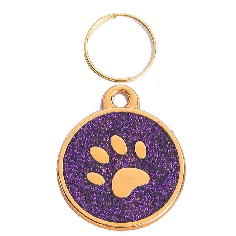 Gold Paw Personalized Pet ID Tag - iTalkPet