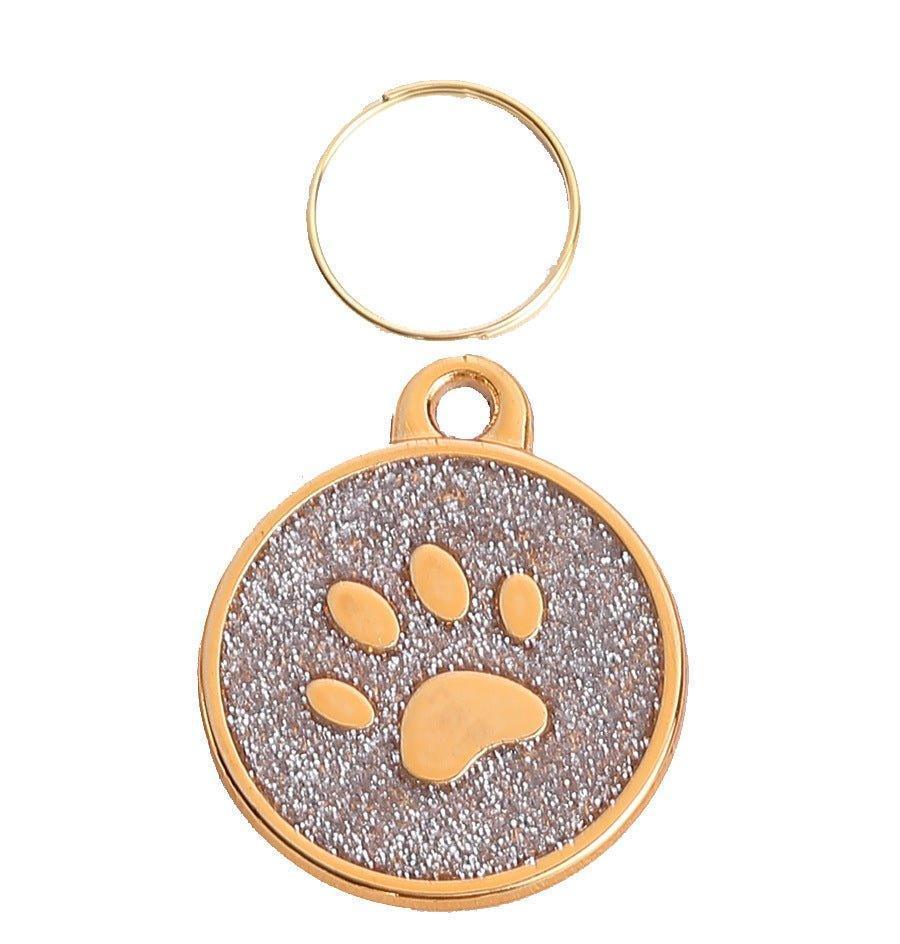 Gold Paw Personalized Pet ID Tag - iTalkPet