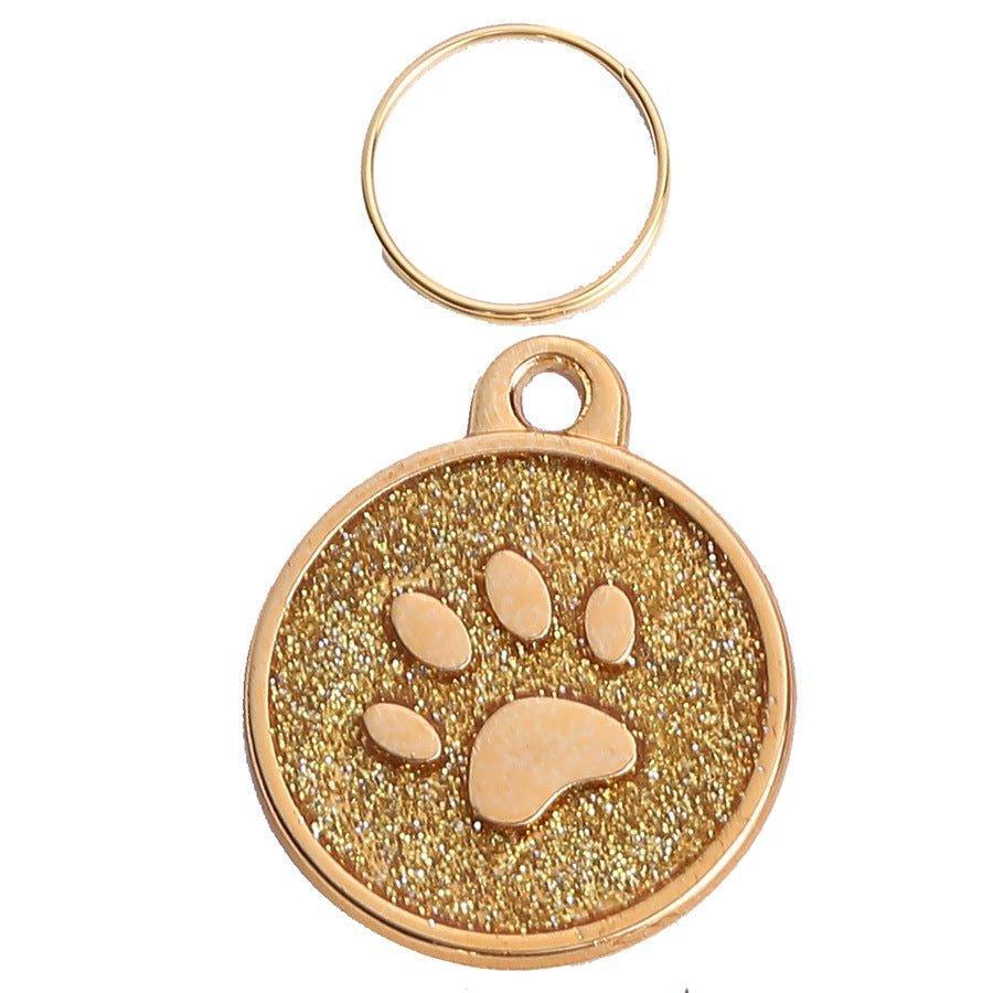 Gold Paw Personalized Pet ID Tag - iTalkPet