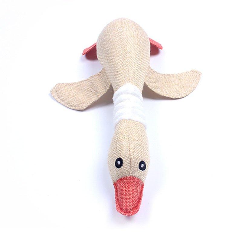 Goose Pet Chew Dog Squeaky Toy - iTalkPet