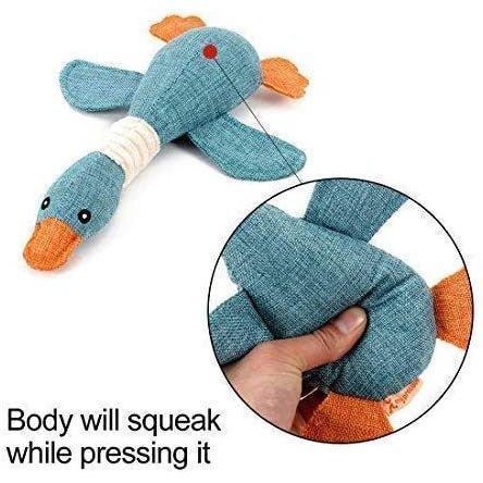 Goose Pet Chew Dog Squeaky Toy - iTalkPet