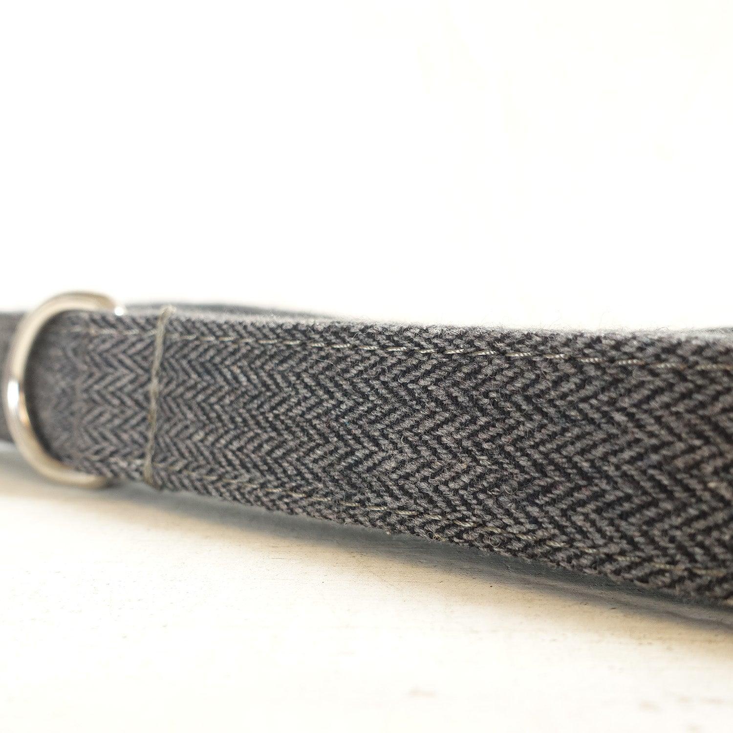 Gray Suit Personalized Dog Collar Set - iTalkPet
