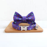 Halloween Personalized Cat Collar with Bow Tie - iTalkPet