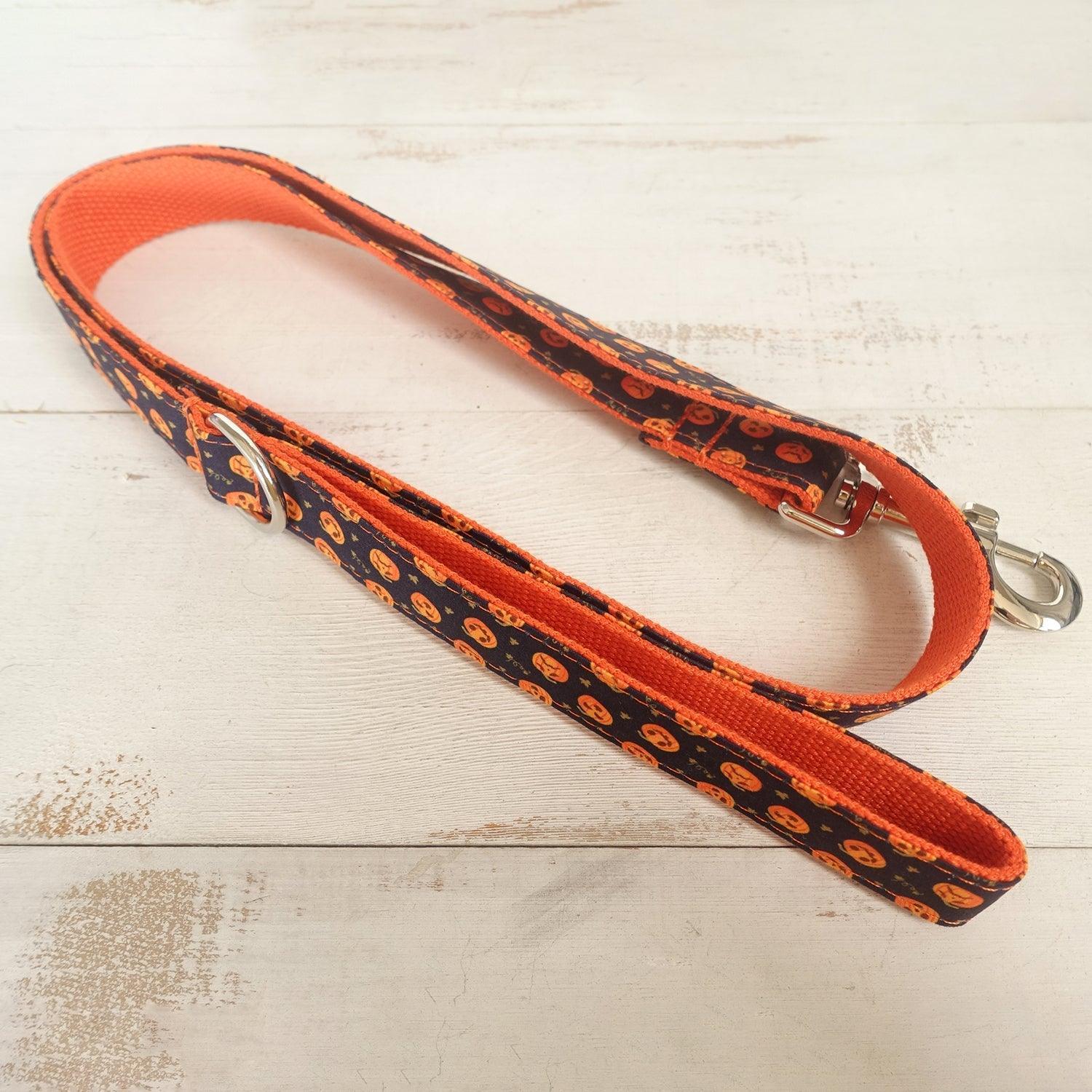 Helloween Pumpkin Personalized Dog Collar Set - iTalkPet