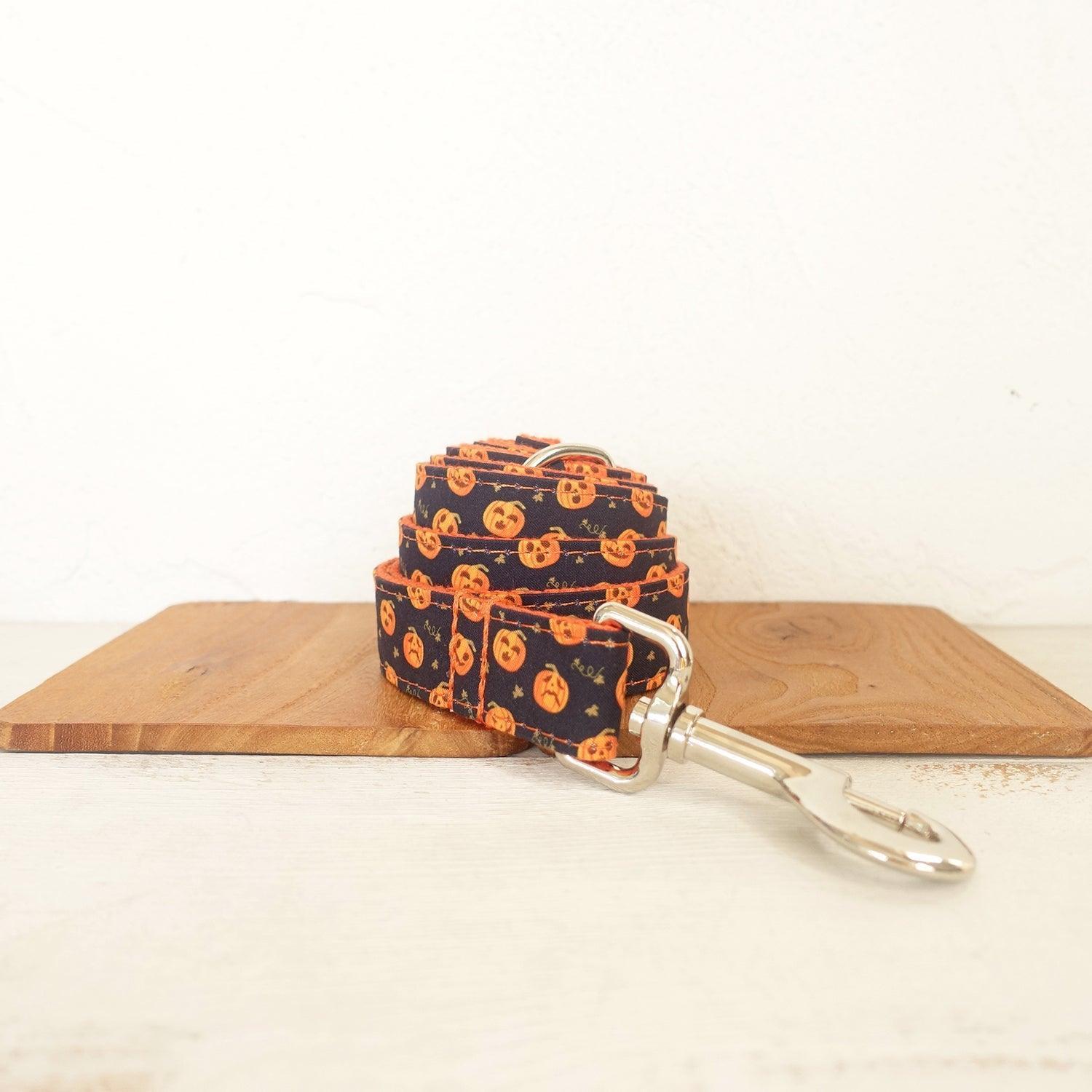 Helloween Pumpkin Personalized Dog Collar Set - iTalkPet