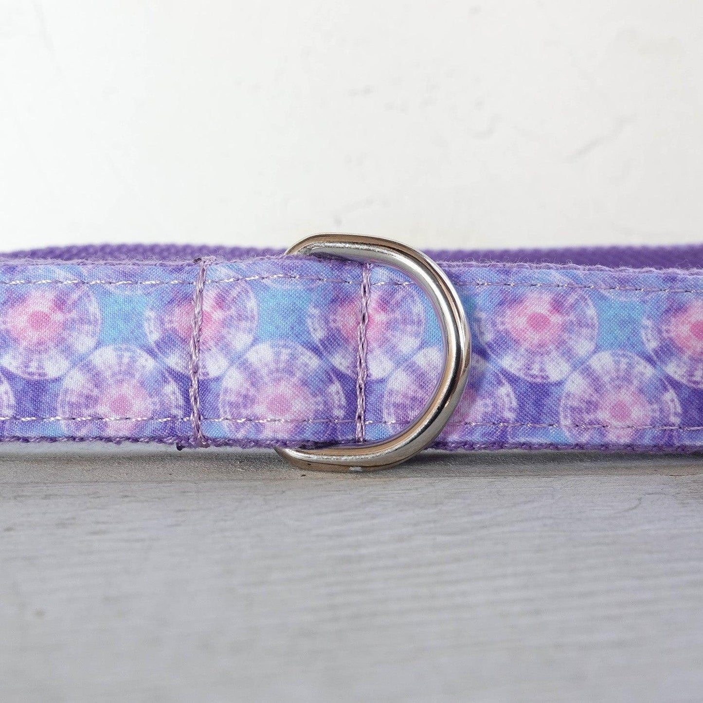 Jellyfish Purple Personalized Dog Collar Set - iTalkPet