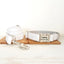 Marble White Personalized Dog Collar Set - iTalkPet