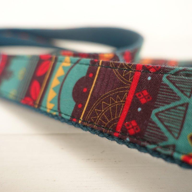 Maya Flower Personalized Dog Collar Set - iTalkPet