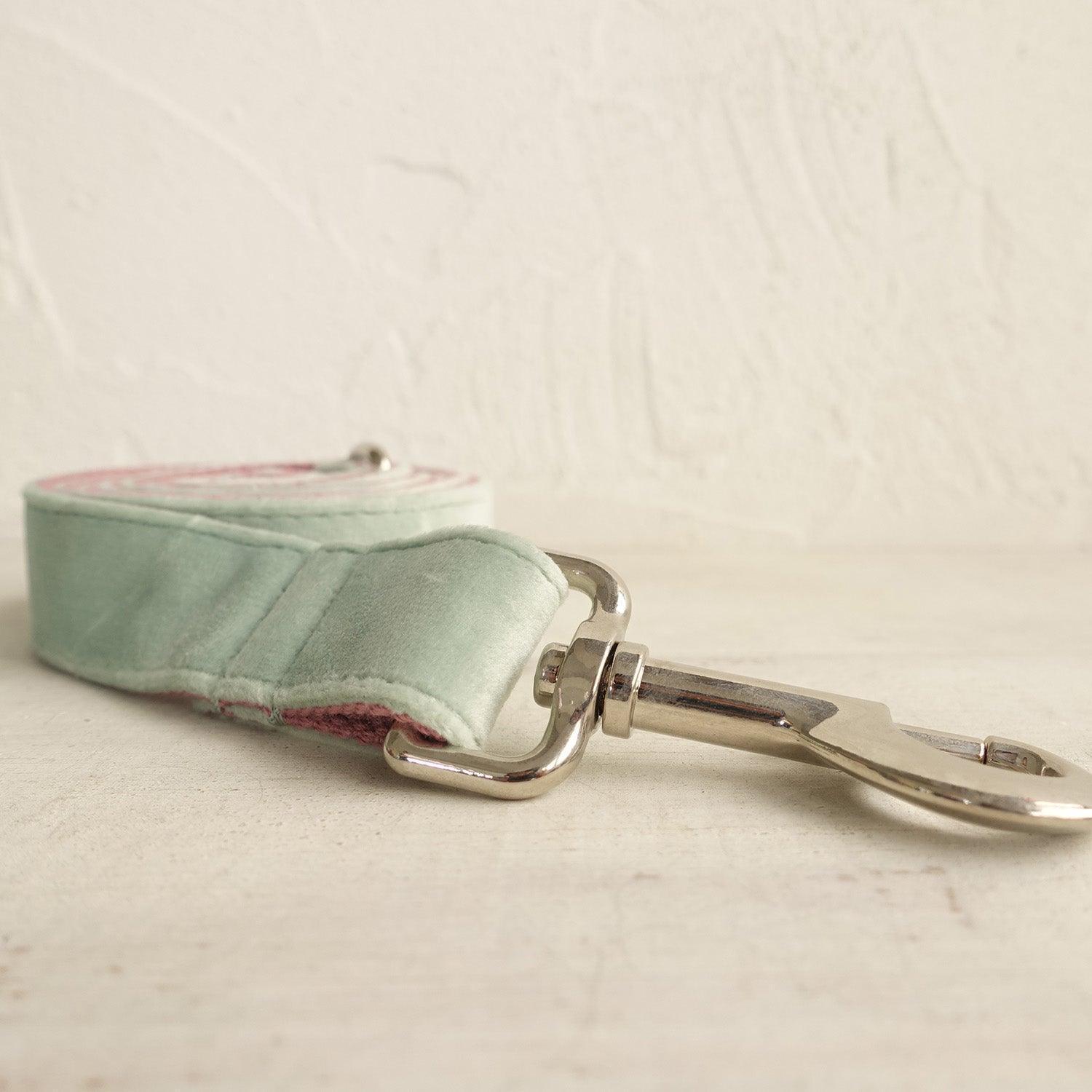 Mint Purple Personalized Dog Collar Set - iTalkPet