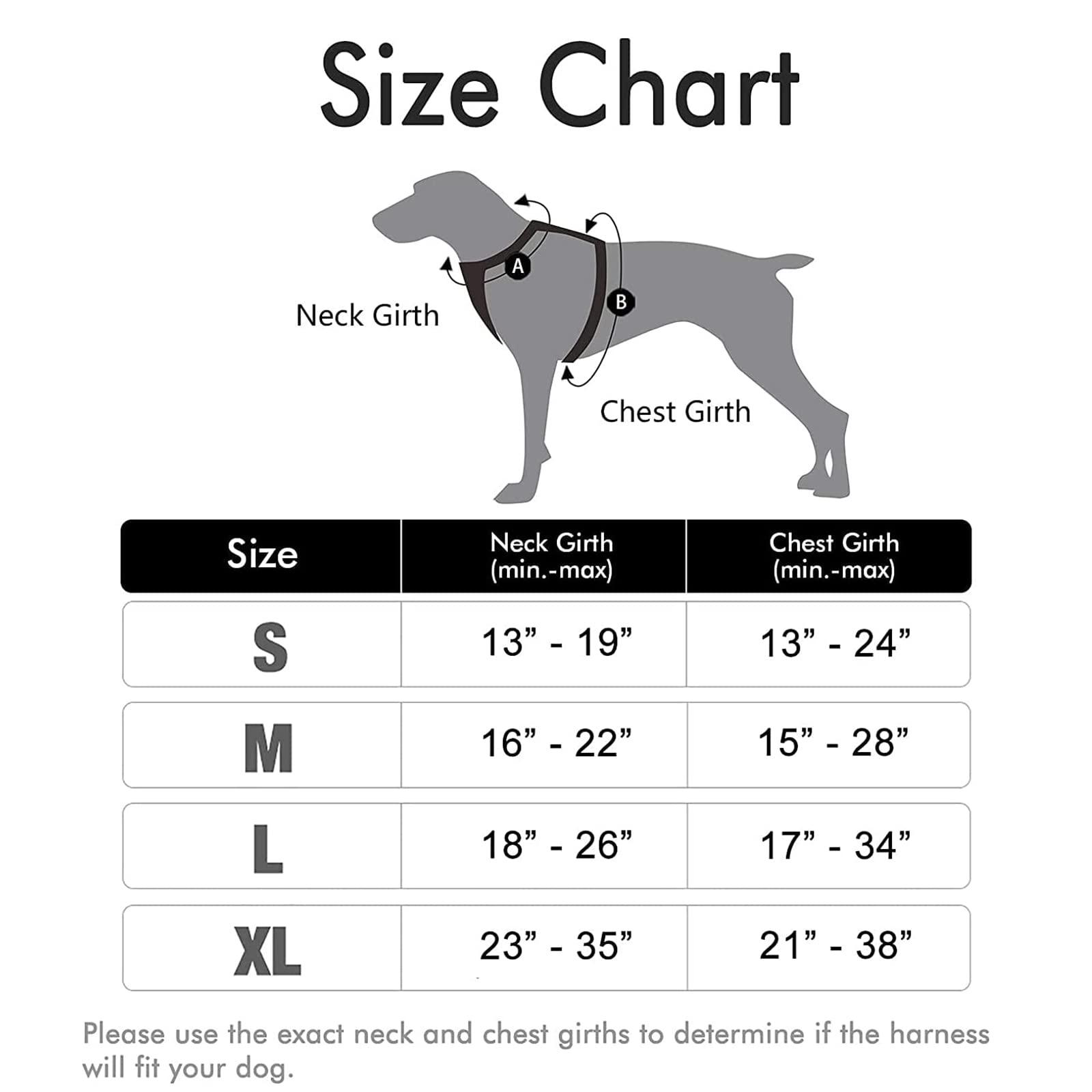 No-Pull Pet Dog Harness with 2 Clips - Adjustable Soft Padded Dog Vest - iTalkPet