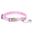 Personalized Cat Collar with Bell, Quick Release Adjustable Colorful Custom Collar - iTalkPet