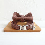Personalized Pet Cat Collar with Bow Tie - iTalkPet