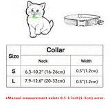 Personalized Pet Cat Collar with Bow Tie - iTalkPet