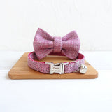 Personalized Pet Cat Collar with Bow Tie - iTalkPet