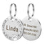 Personalized Pet ID Tag Stainless Steel Custom Name Tag - iTalkPet