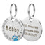 Personalized Pet ID Tag Stainless Steel Custom Name Tag - iTalkPet