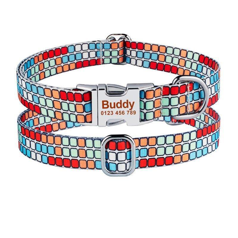 Personalized Print Custom Dog Collar - iTalkPet