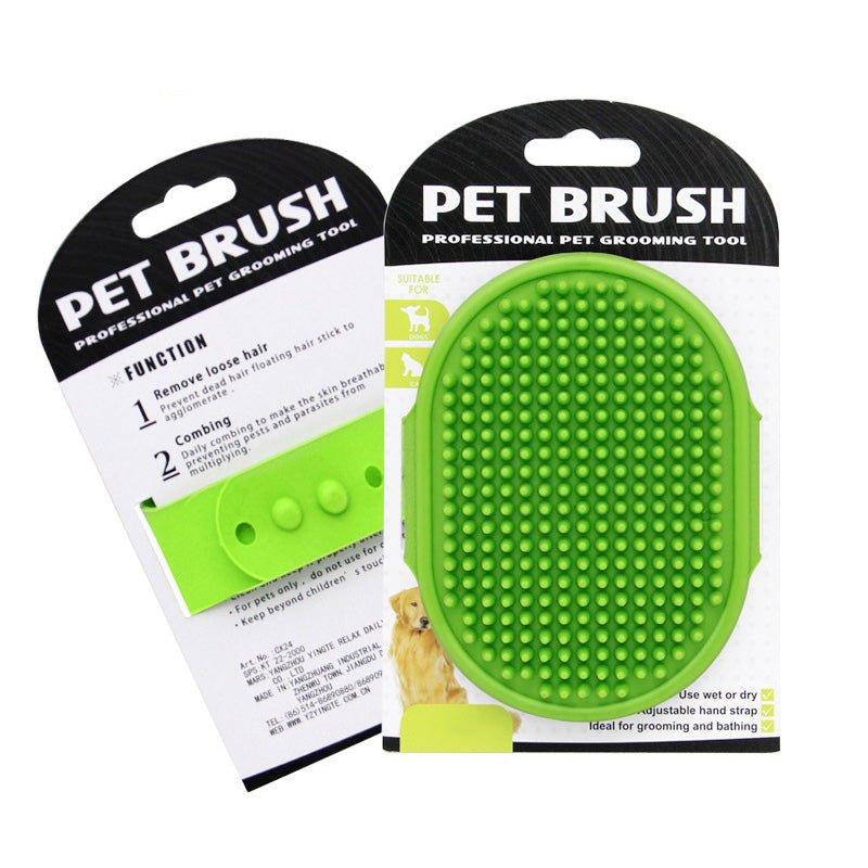 Pet Dog Bath Brush Cat Grooming Shampoo Brush - iTalkPet