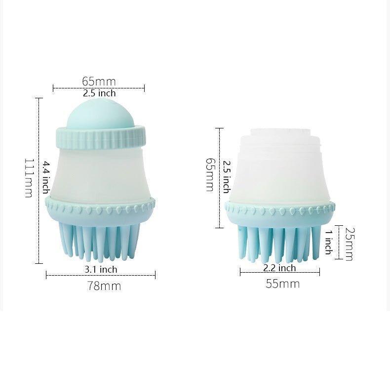 Pet Soft Gentle Silicone Bristle Cleaning Device - iTalkPet