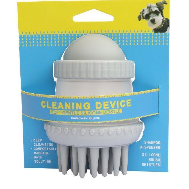 Pet Soft Gentle Silicone Bristle Cleaning Device - iTalkPet