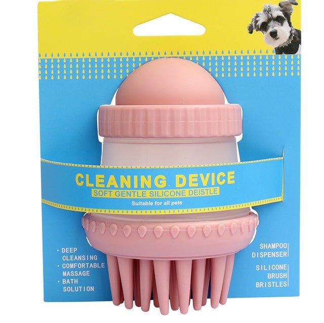 Pet Soft Gentle Silicone Bristle Cleaning Device - iTalkPet