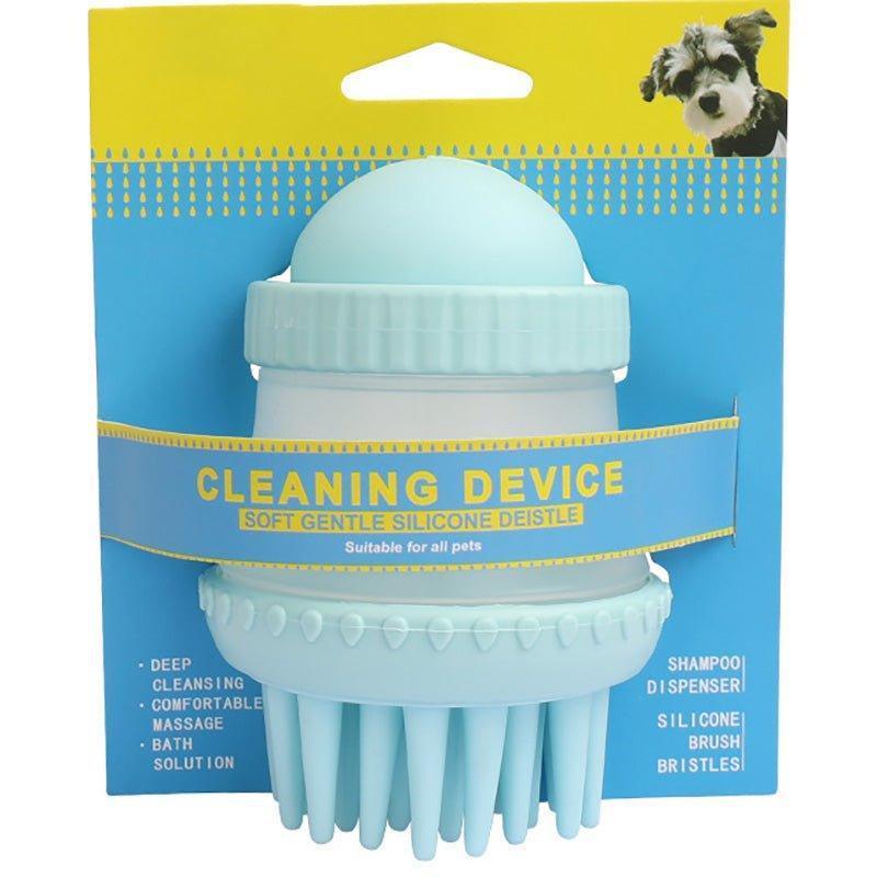 Pet Soft Gentle Silicone Bristle Cleaning Device - iTalkPet