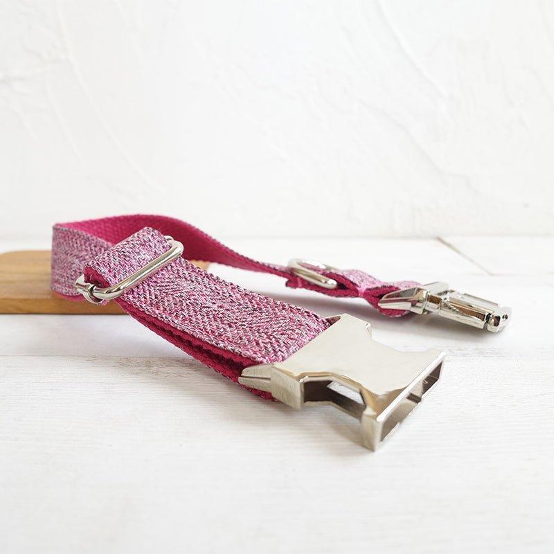Pink Suit Personalized Dog Collar Set - iTalkPet