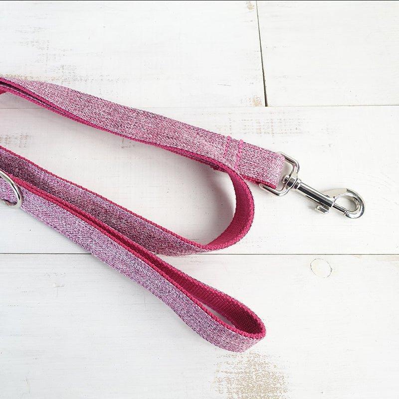 Pink Suit Personalized Dog Collar Set - iTalkPet