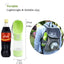 Portable Dog Water Bottle for Walking - Dog Travel Water Dispenser with Food Container - iTalkPet