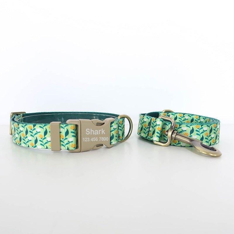 Print Beautiful Personalized Dog Collar Set - iTalkPet