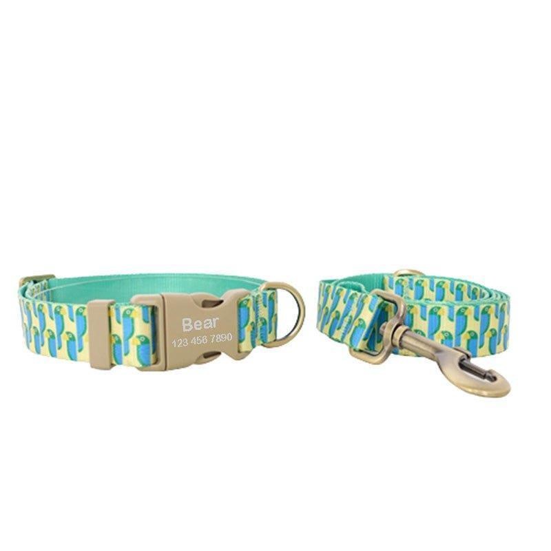 Print Beautiful Personalized Dog Collar Set - iTalkPet