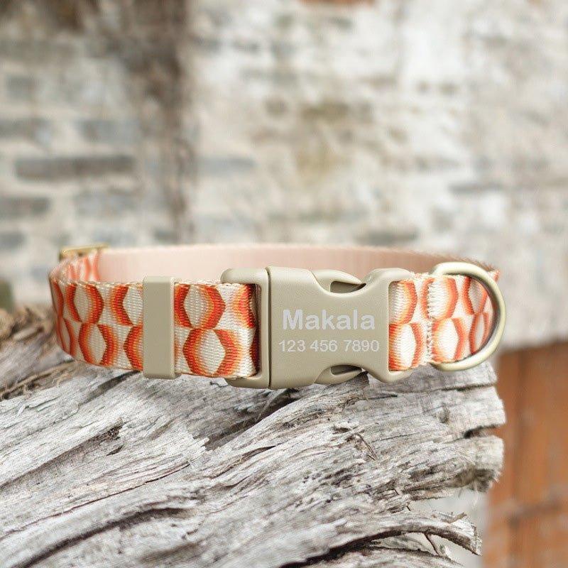 Print Beautiful Personalized Dog Collar Set - iTalkPet