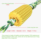 Puppy Toothbrush Clean Teeth Interactive Corn Chew Toys - iTalkPet