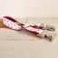 Red Leaf White Personalized Dog Collar Set - iTalkPet