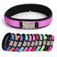 Reflective Engraved Nylon Dog Collar Personalized with Slide on ID Tag - iTalkPet