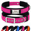 Reflective Engraved Nylon Dog Collar Personalized with Slide on ID Tag - iTalkPet