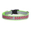 Reflective Personalized Pet Collar - Custom Dog ID Collar - iTalkPet