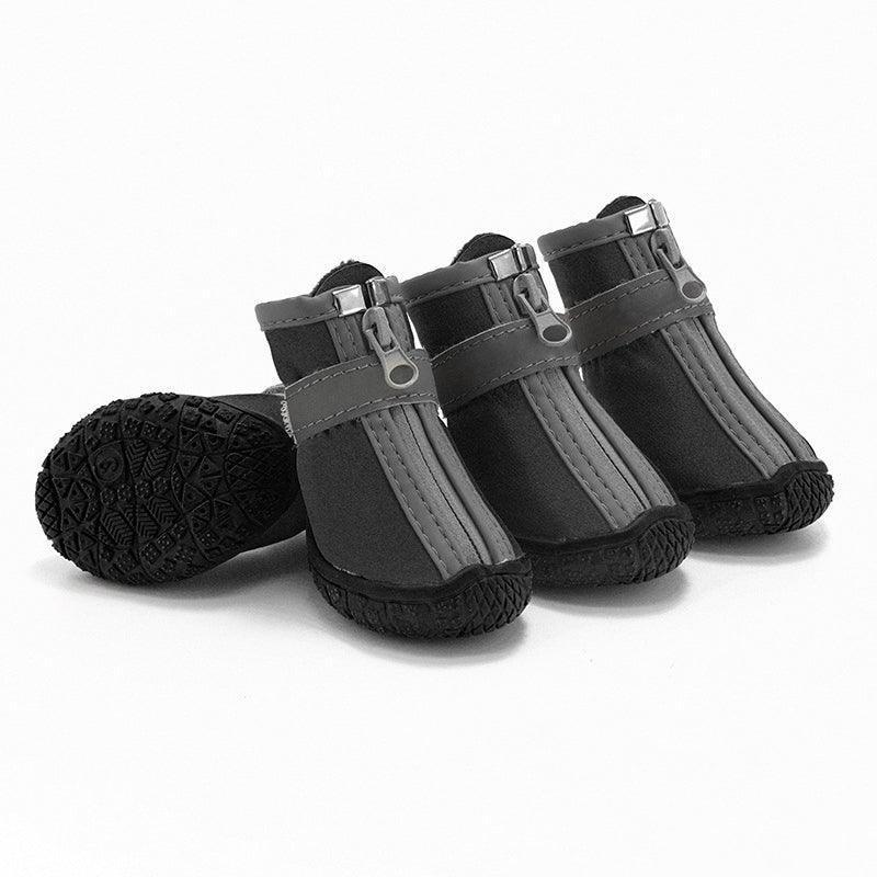 Reflective Small Dogs Boot - 4 PCS Waterproof Puppy Shoes - iTalkPet