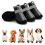 Reflective Small Dogs Boot - 4 PCS Waterproof Puppy Shoes - iTalkPet