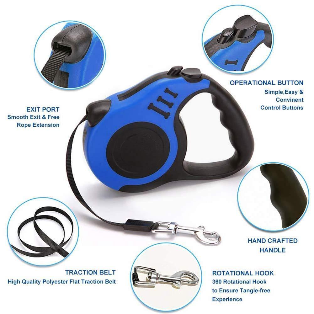 Retractable Dog Leash - Pet Walking Leash With Anti-slip Handle - iTalkPet