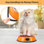 Set of 3 Stainless Steel Cat Food Water Bowl with Non-Slip Rubber Base - iTalkPet