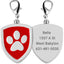 Shield Paw Print Personalized Dog Tag - iTalkPet