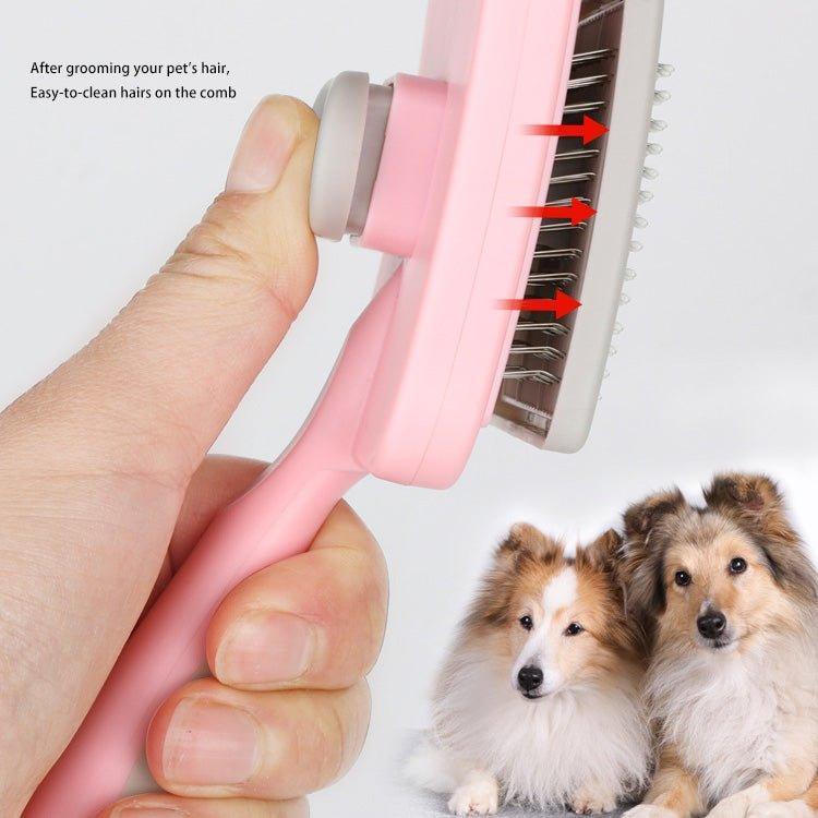 Slicker Pet Grooming Brush - Shedding Grooming Tools - iTalkPet