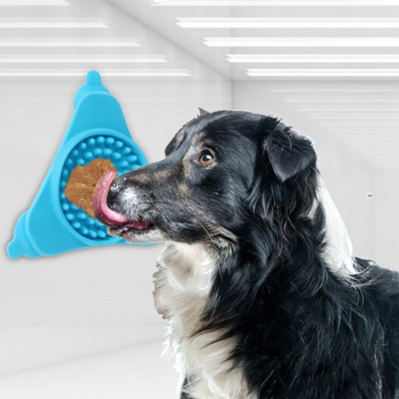 Slow Treater Textured Lick Pad Dog Slow Feeder Mat – Puzzle Feeder Toy - iTalkPet