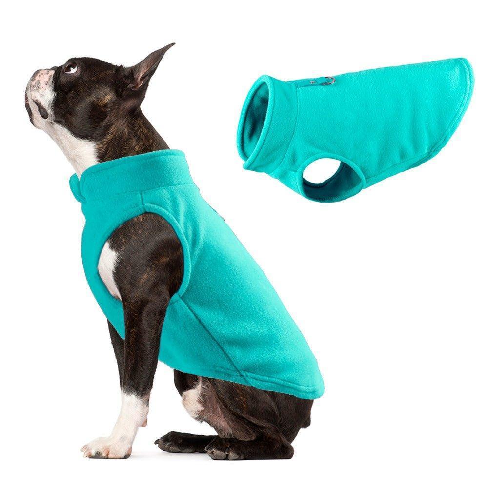 Soft Fleece Vest Dog Sweater - Warm Pullover Fleece Dog Jacket - iTalkPet